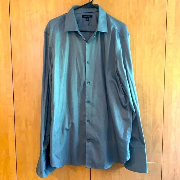 Banana Republic Dress shirt button down grey XL - Picture 1 of 7